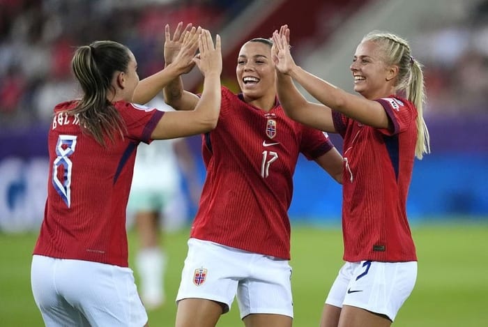 Eurocopa Feminina: Resultados do Grupo A - Classificação Noruega e Suíça