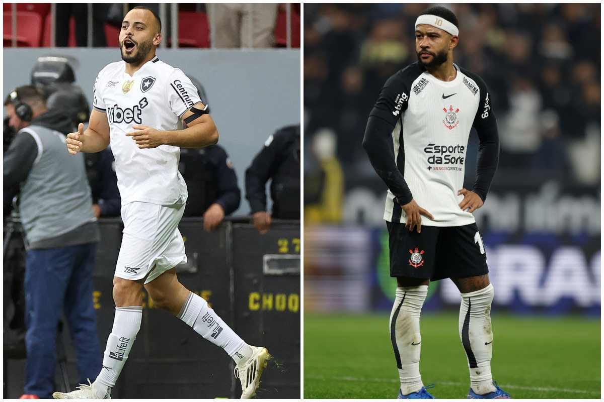 Brasileirão: onde assistir ao jogo entre Botafogo e Corinthians em 26/7