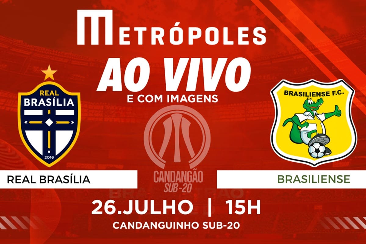 Candangão Sub-20: Real Brasília e Brasiliense disputam vaga na final no jogo de ida da semifinal