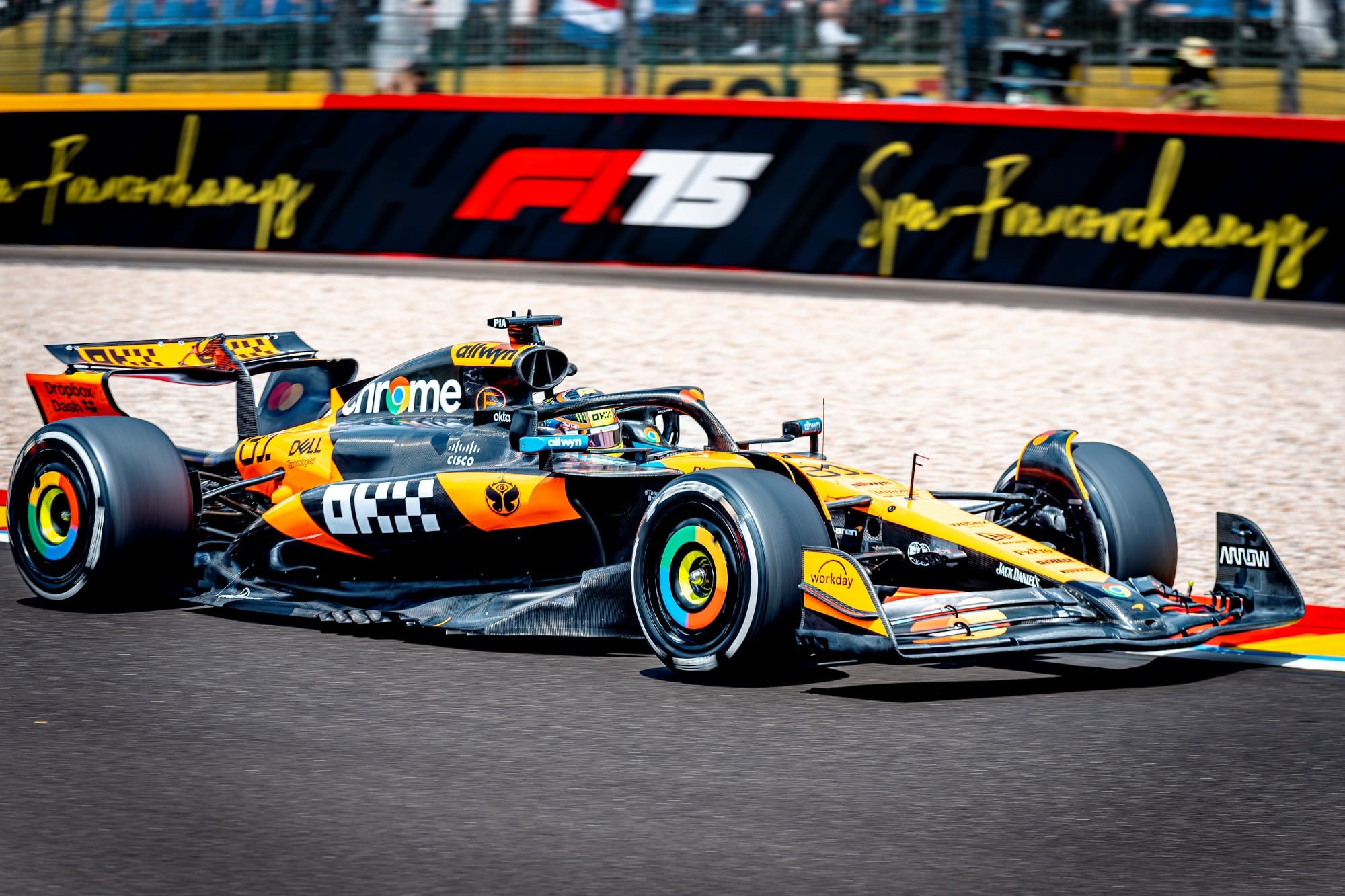 F1: Piastri conquista a pole da sprint na Bélgica; Bortoleto larga em 10º