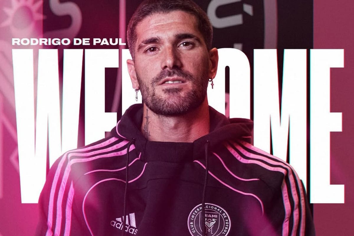 Inter Miami anuncia contratação de Rodrigo de Paul para fortalecer elenco em 2024