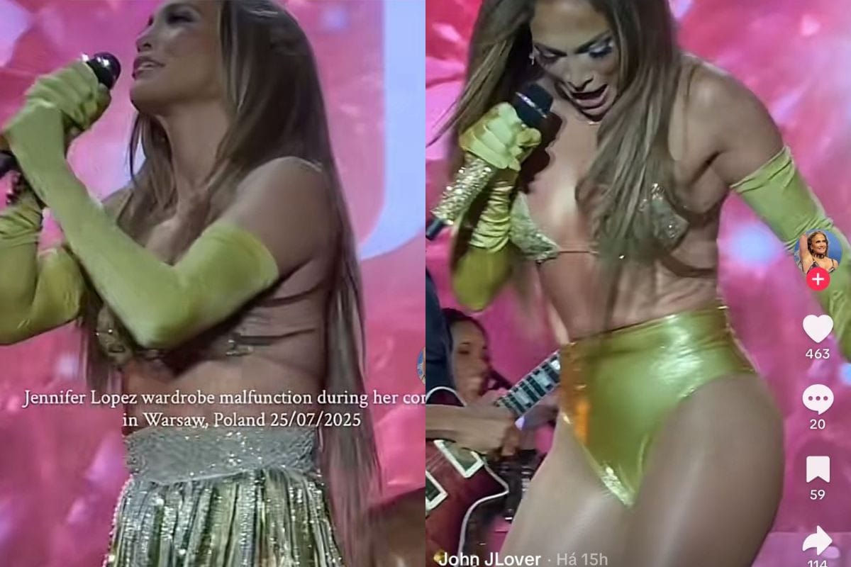 Jennifer Lopez: Reação Imediata Após Falha no Figurino em Show na Polônia Encanta Público