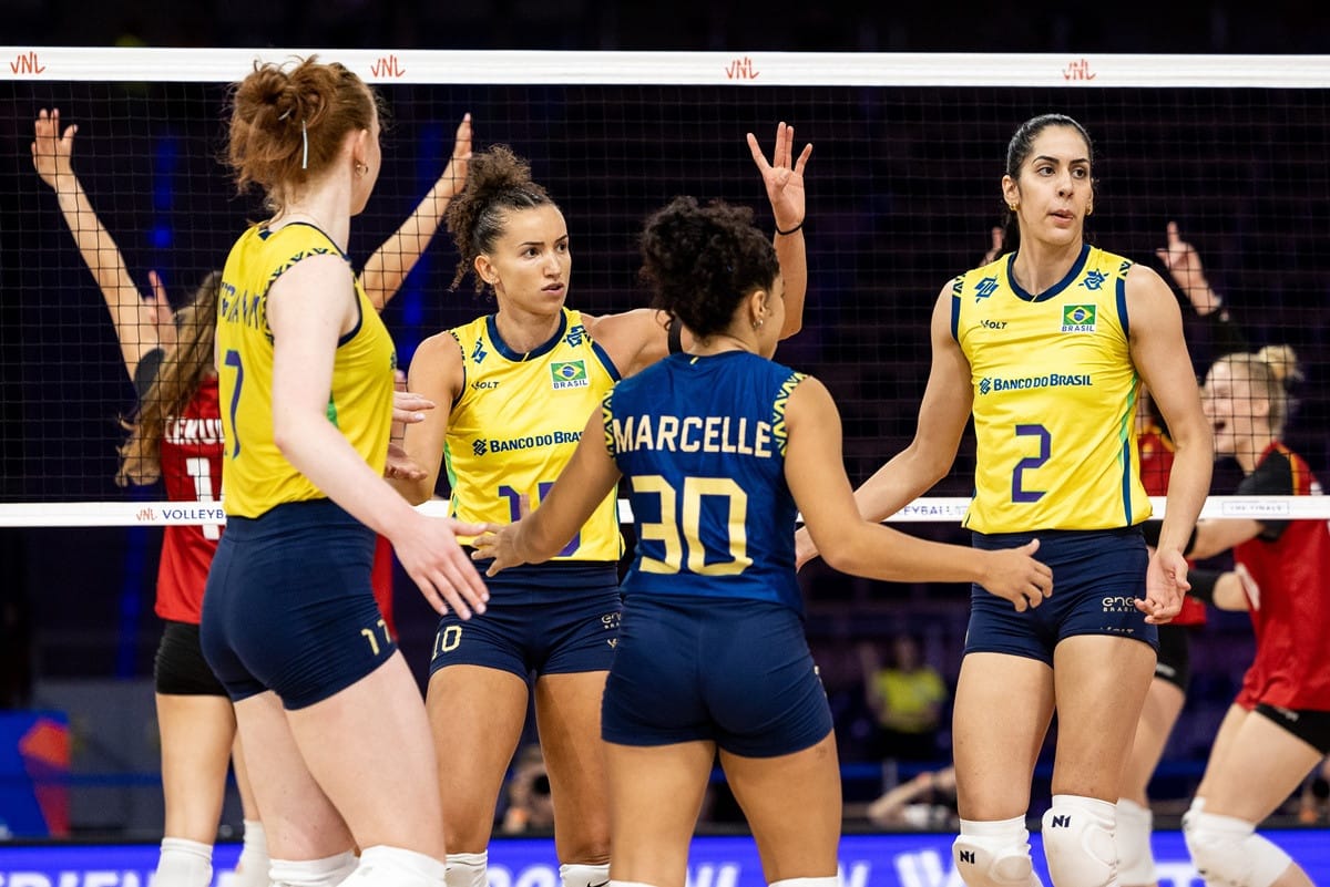 Liga das Nações de Vôlei: onde assistir à semifinal entre Brasil e Japão