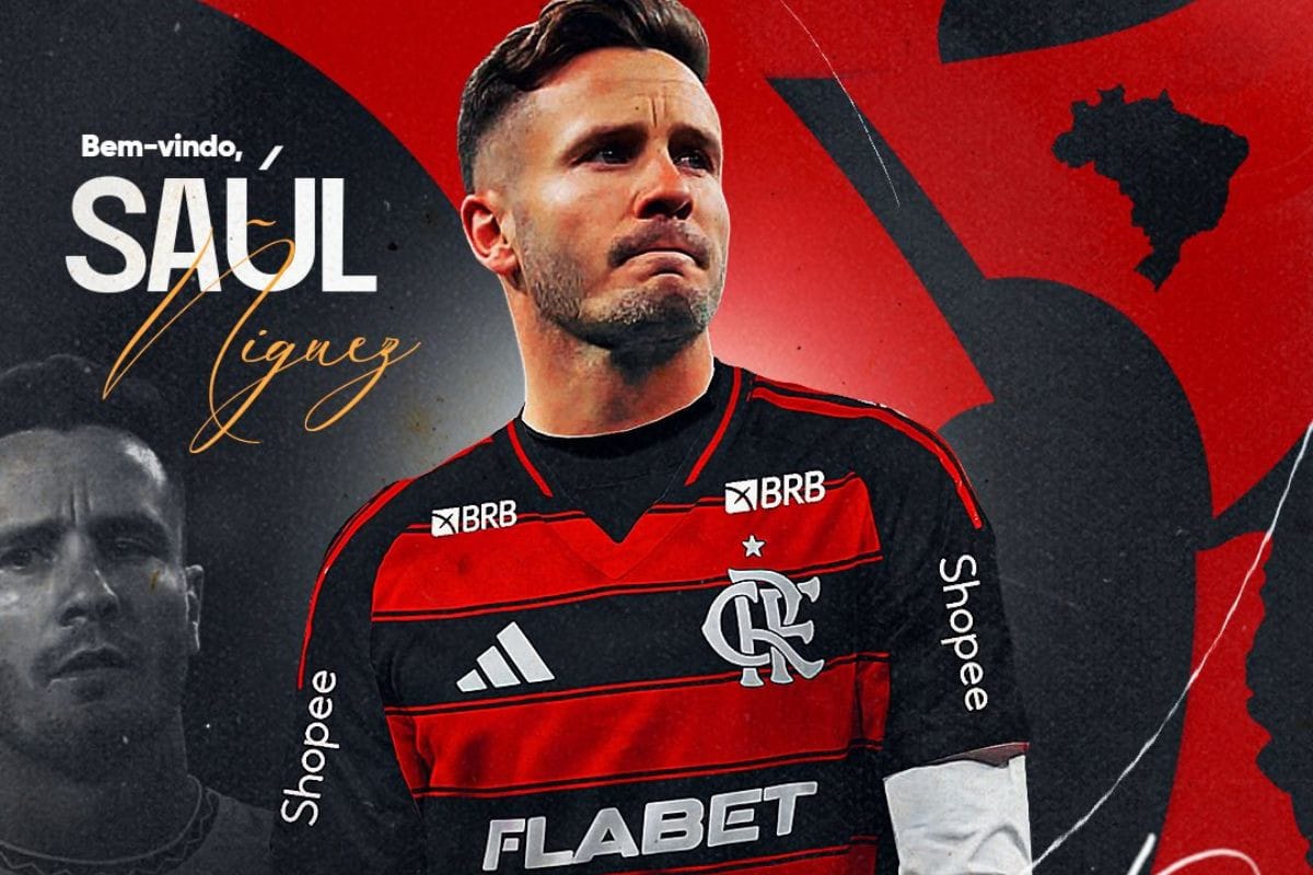 Saúl: Flamengo anuncia contratação do ex-jogador do Atlético de Madrid
