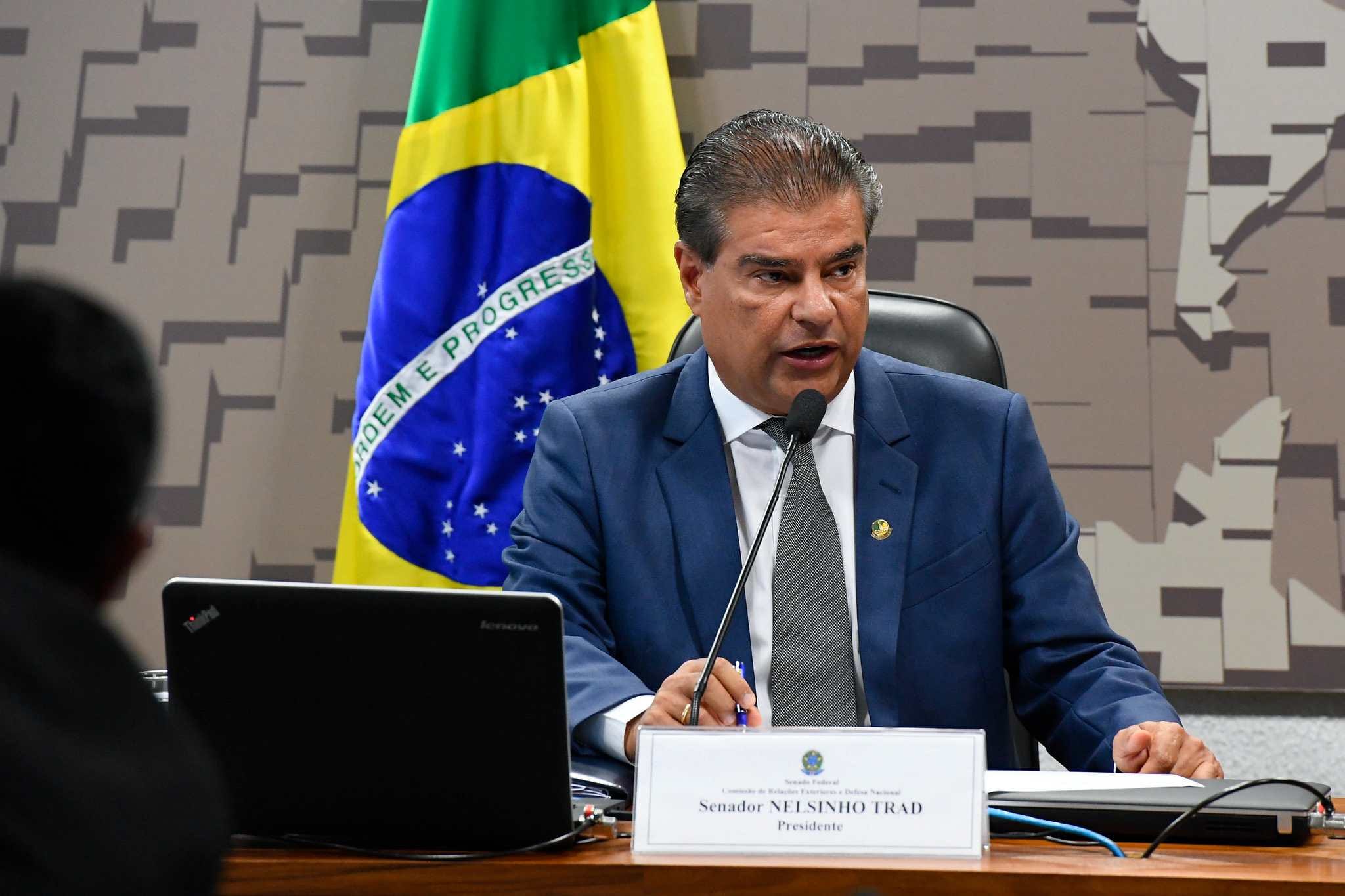 Senadores que vão aos EUA em meio às tarifas se reúnem com Vieira para fortalecer diálogo estratégico