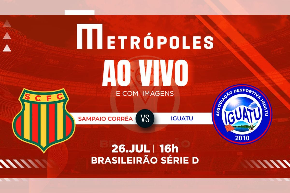 Série D: acompanhe ao vivo Sampaio Corrêa-MA x Iguatu-CE com transmissão exclusiva