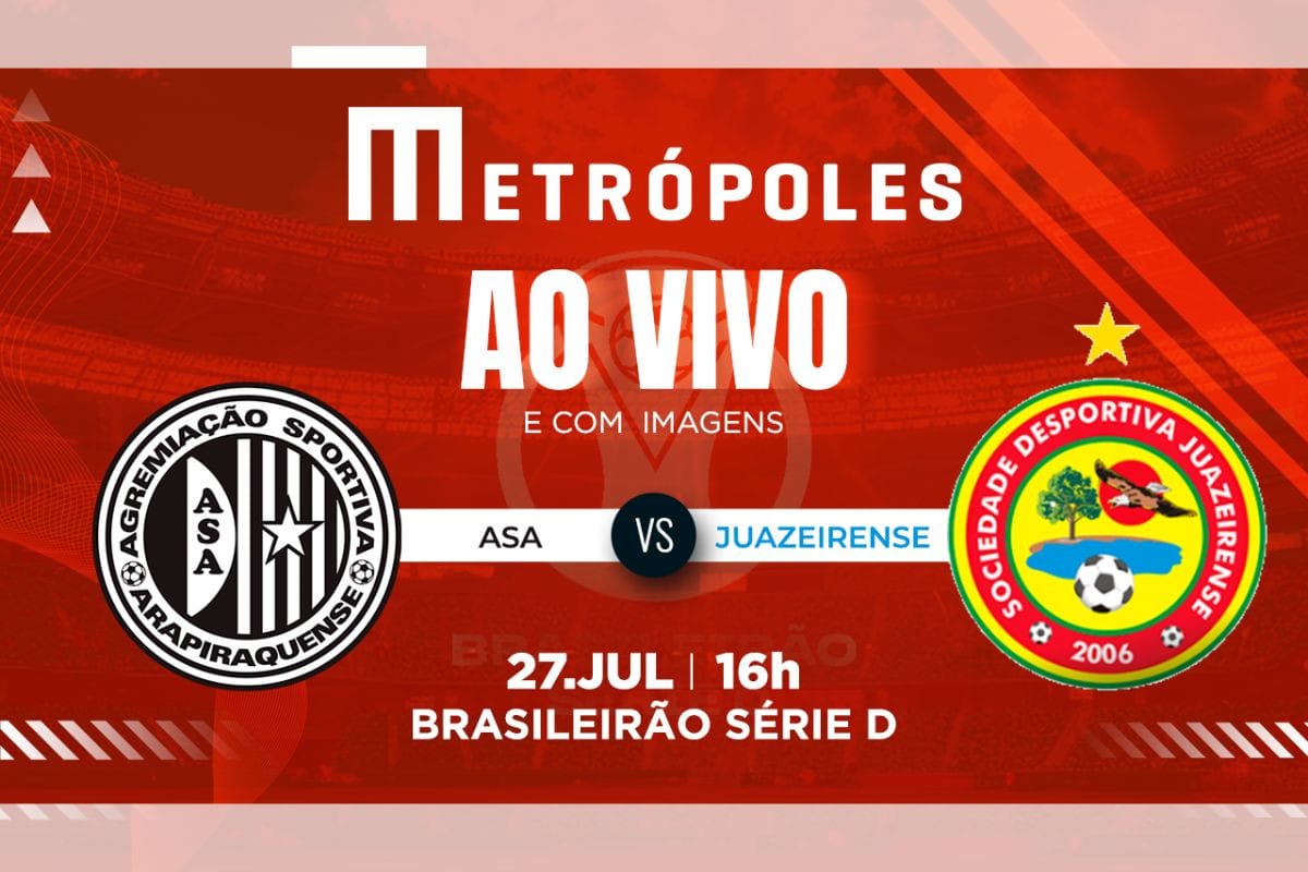 Série D: Como Assistir ao Vivo a Asa-AL x Juazeirense-BA com Transmissão Gratuita