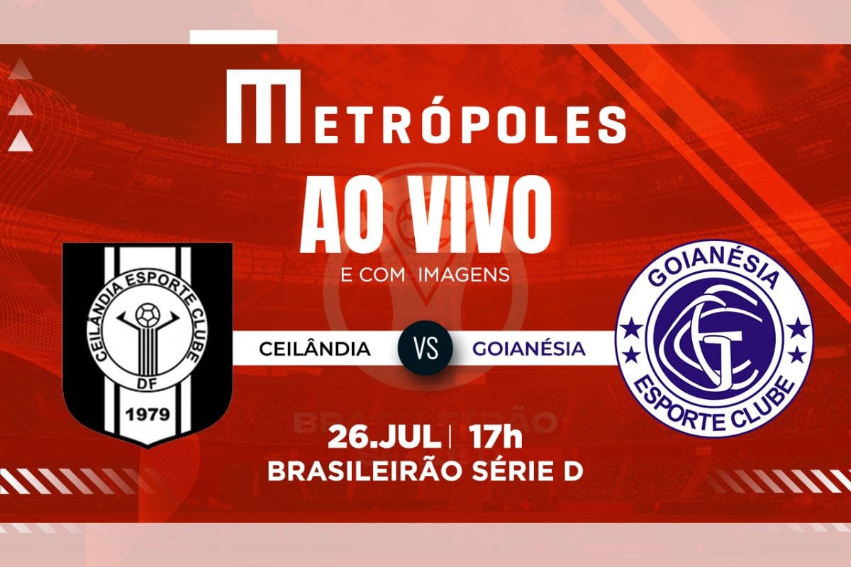 Série D: Como Assistir ao Vivo Ceilândia-DF x Goianésia-GO no YouTube