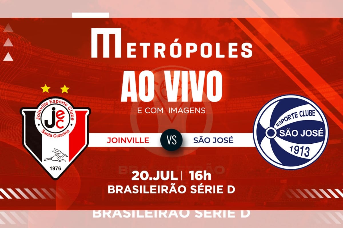 Série D: Transmissão Ao Vivo – Joinville x São José-RS
