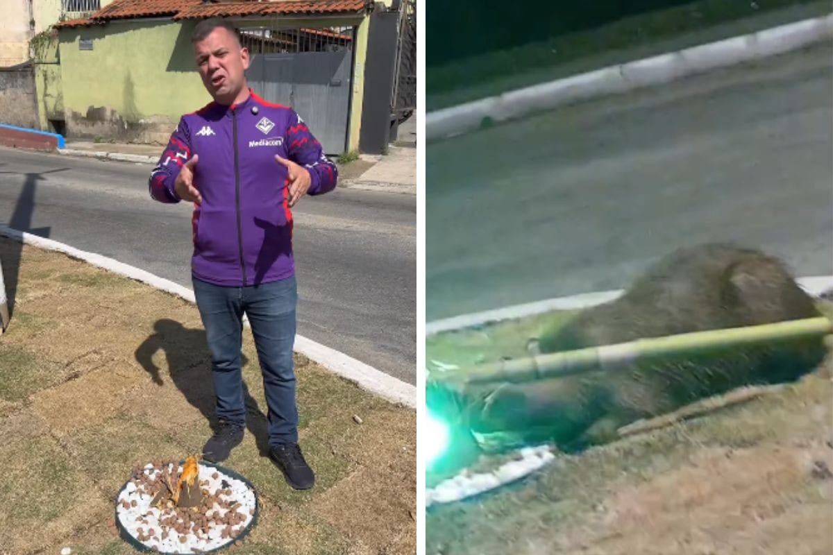 Vandalismo: Luiz Furlani se revoltou, mas ação de capivaras causou polêmica