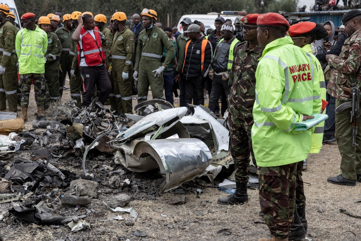 Acidente de Avião no Quênia deixa 6 mortos e 2 feridos graves em Nairobi