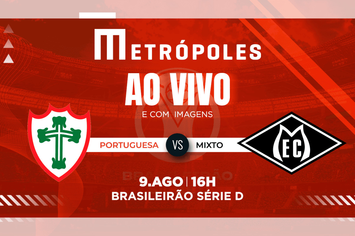 Assista Série D: Portuguesa-SP x Mixto-MT ao Vivo YouTube