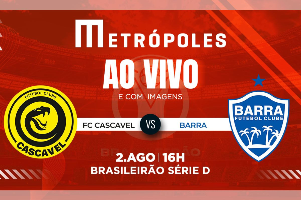 Brasileirão Série D: Transmissão Ao Vivo do FC Cascavel-PR x Barra-SC