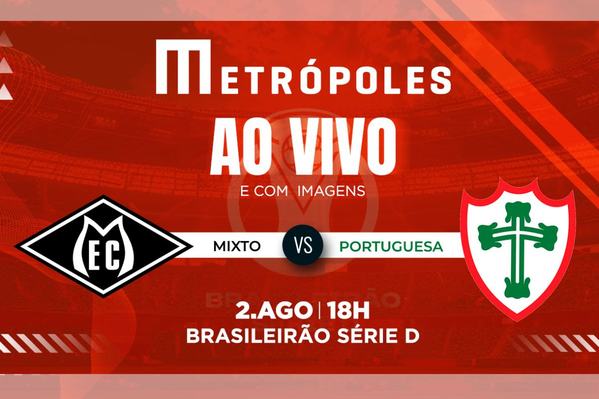 Brasileirão Série D: Transmissão Ao Vivo Mixto-MT x Portuguesa-SP No YouTube