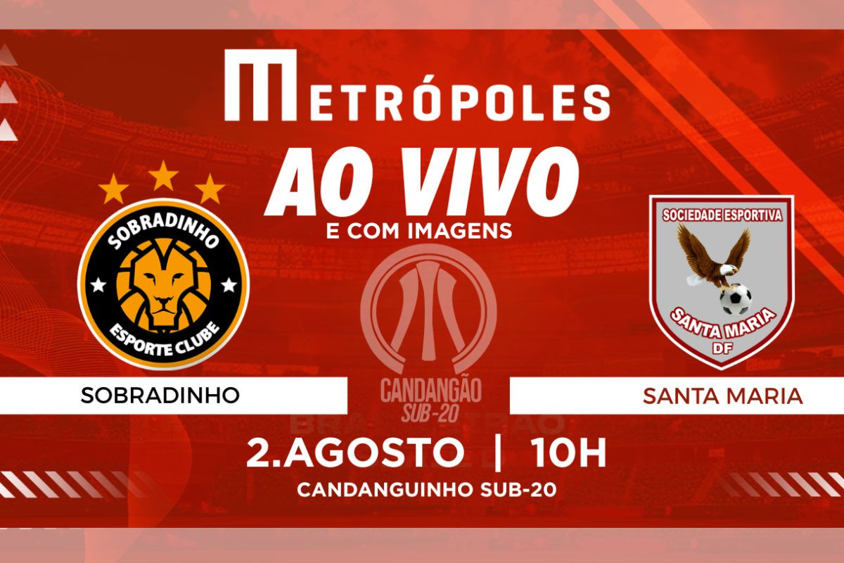 Candangão Sub-20: Sobradinho x Santa Maria ao Vivo – Semifinal Dramática