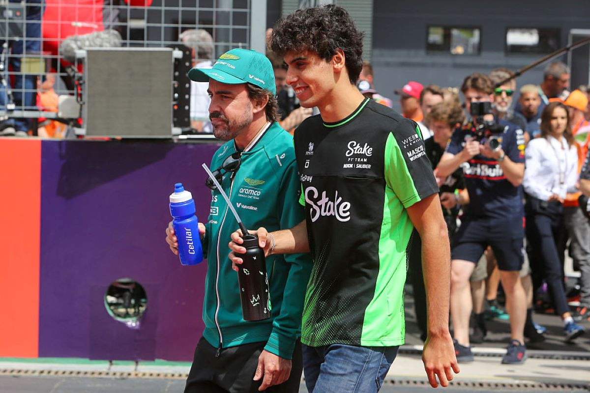 F1: Alonso e imprensa internacional se derretem por Gabriel Bortoleto