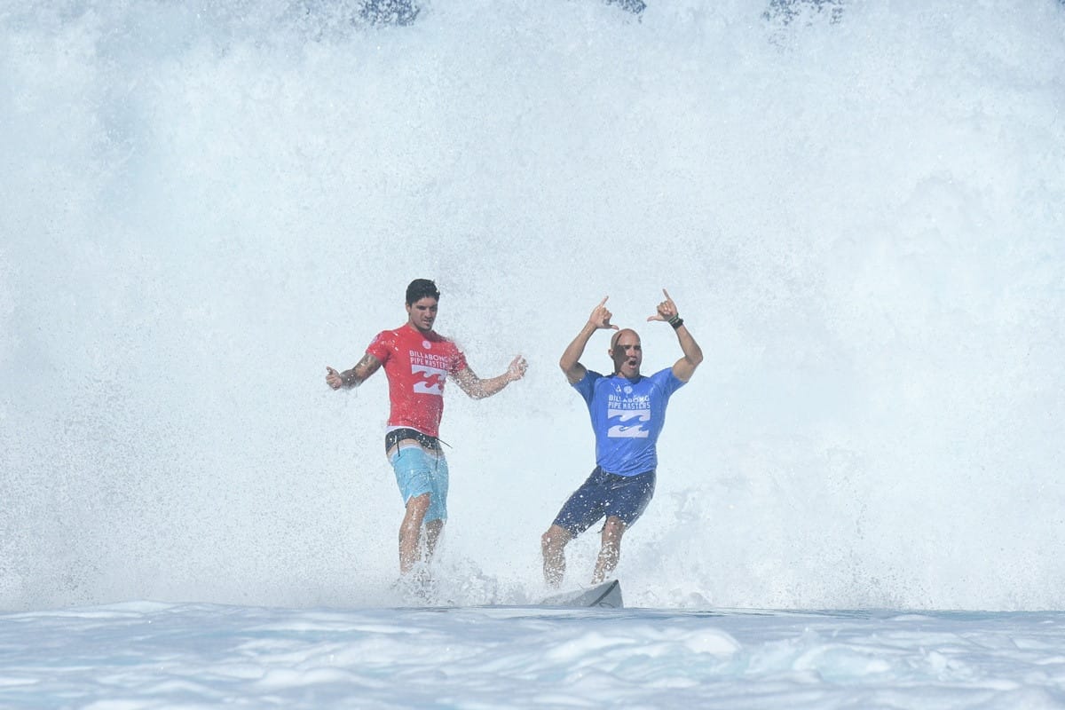 Kelly Slater Prova o Morango do Amor: Desafio de Gabriel Medina