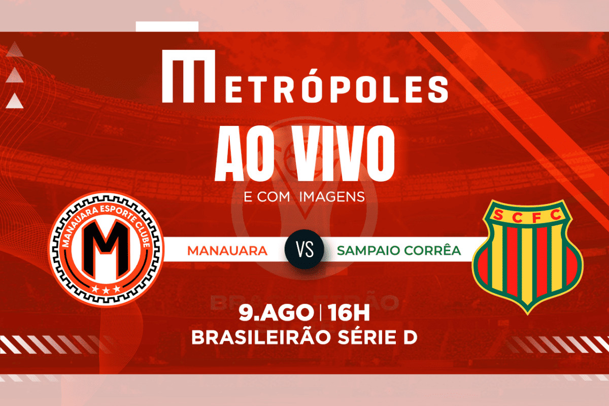 Série D: Confira a Transmissão ao Vivo e as Imagens da Partida entre Manauara-AM e Sampaio Corrêa-MA
