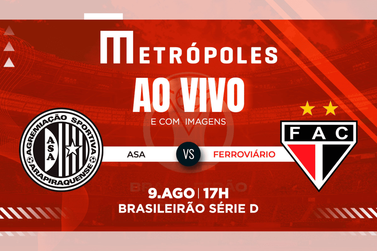 Série D: Transmissão Ao Vivo ASA-AL x Ferroviário-CE – Brasileirão