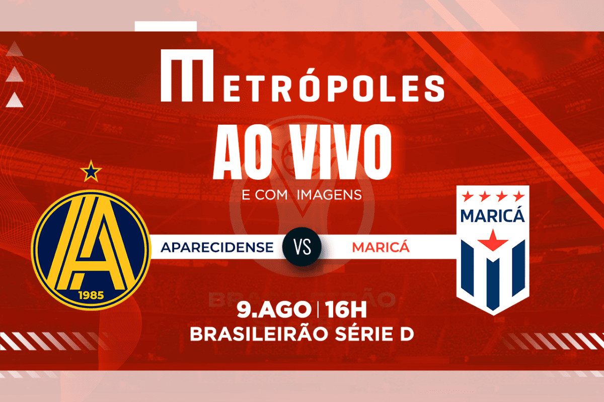 Série D: Transmissão Ao Vivo do jogo Aparecidense-GO x Maricá-RJ