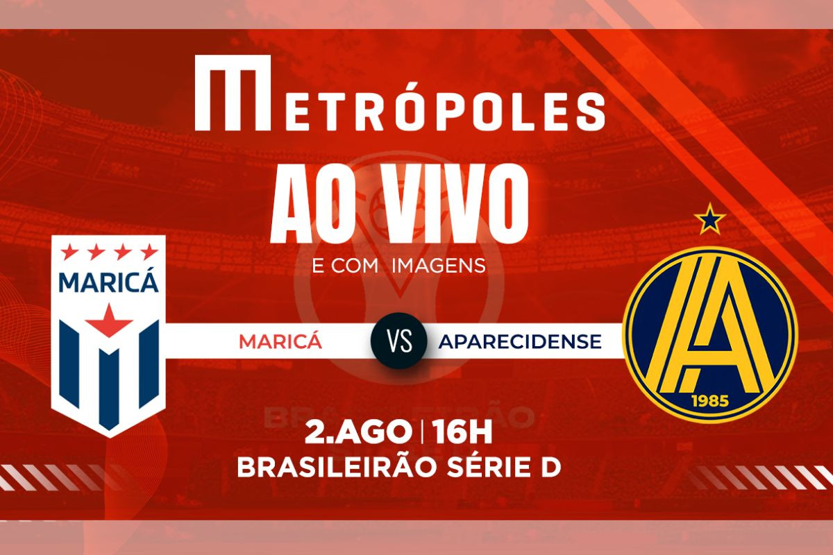 Série D: Transmissão Ao Vivo do Maricá-RJ x Aparecidense-GO