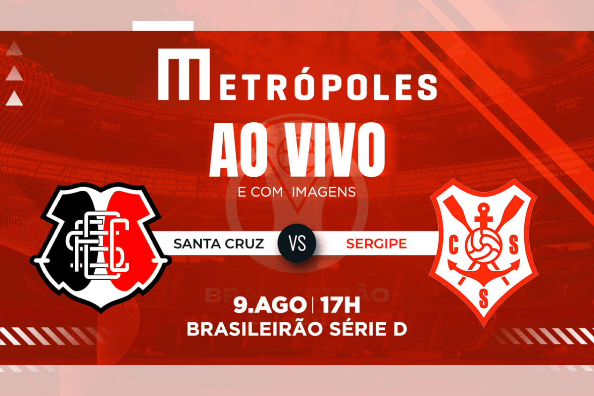 Série D: Transmissão Santa Cruz-PE x Sergipe-SE em Direto