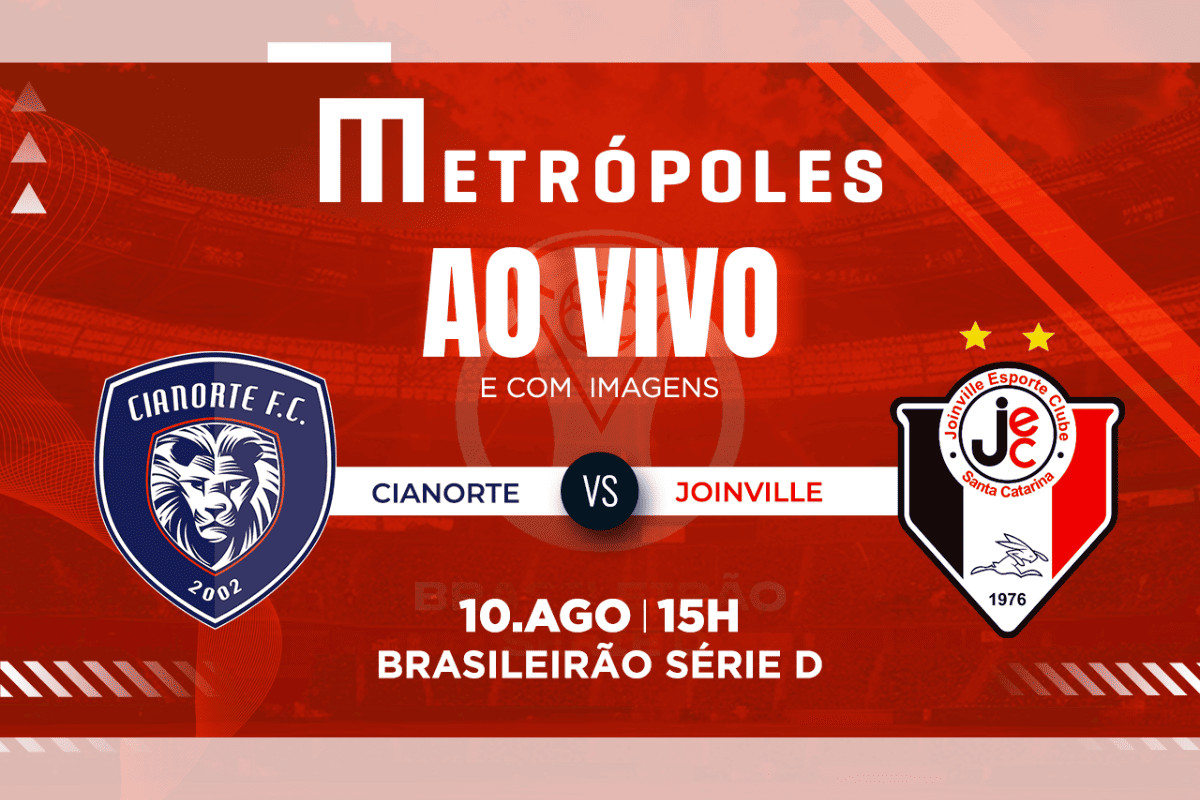 Transmissão ao Vivo: Veja Como Assinar e Assista Cianorte x Joinville Série D