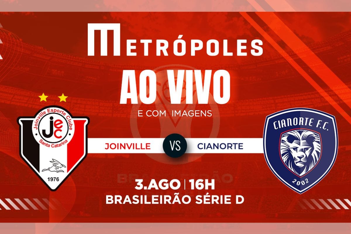 Transmissão: Assistir Joinville x Cianorte Série D ao Vivo