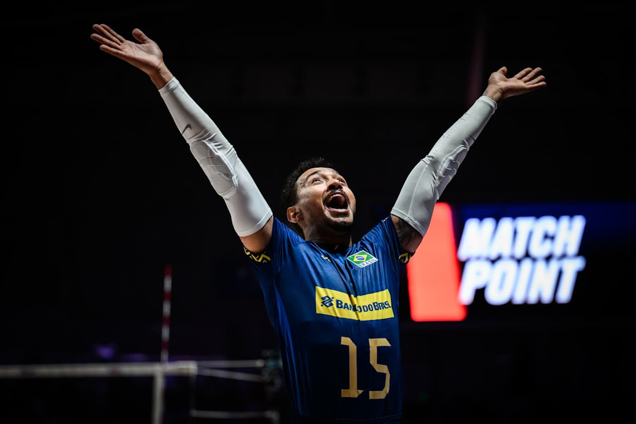 VNL: Maique é Eleito o Melhor Líbero da Competição