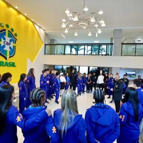 Embarque da Seleção Brasileira para a Copa América