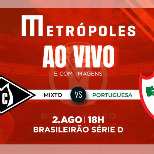 Brasileirão Série D: Transmissão Ao Vivo Mixto-MT x Portuguesa-SP No YouTube