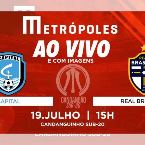 Candangão Sub-20: Capital x Real Brasília em Jogo das Quartas de Final