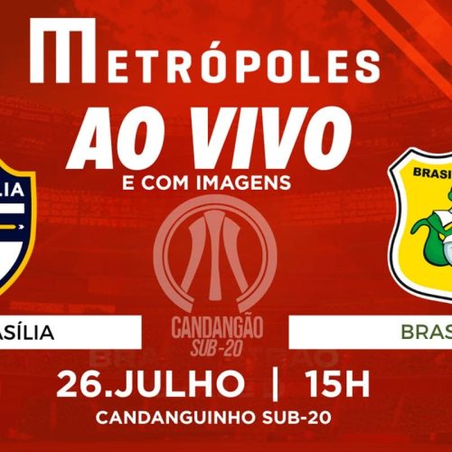 Candangão Sub-20: Real Brasília e Brasiliense disputam vaga na final no jogo de ida da semifinal