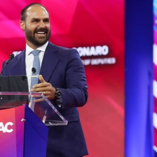 Eduardo Bolsonaro se manifesta sobre carta de Trump: Apoio aos EUA contra o julgamento do ex-presidente