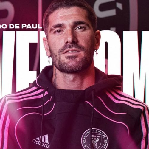 Inter Miami anuncia contratação de Rodrigo de Paul para fortalecer elenco em 2024