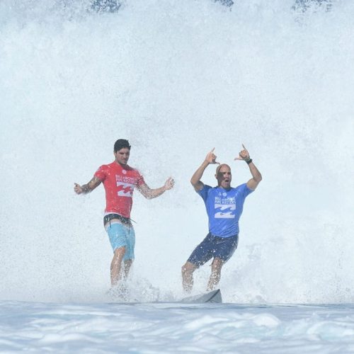 Kelly Slater Prova o Morango do Amor: Desafio de Gabriel Medina