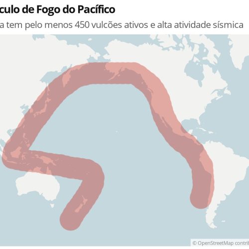 O Círculo de Fogo do Pacífico: A Grande Zona Sísmica Mais Ativo do Mundo