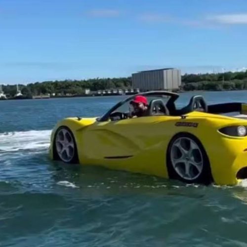 O Fascinante Carro de Luxo Aquático que Viralizou nas Redes Sociais