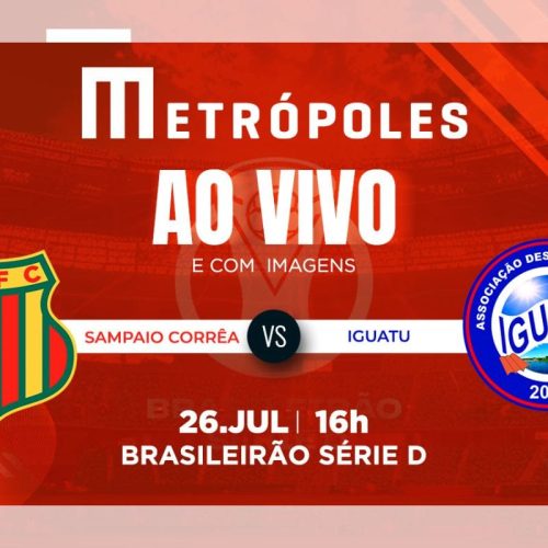 Série D: acompanhe ao vivo Sampaio Corrêa-MA x Iguatu-CE com transmissão exclusiva