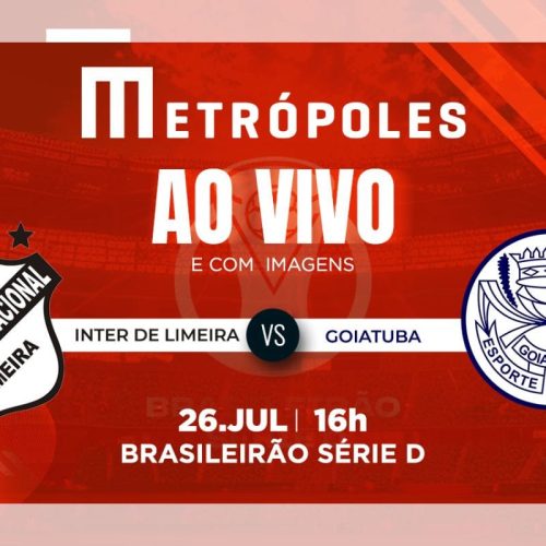 Série D: como assistir ao vivo Inter de Limeira-SP x Goiatuba-GO pela internet