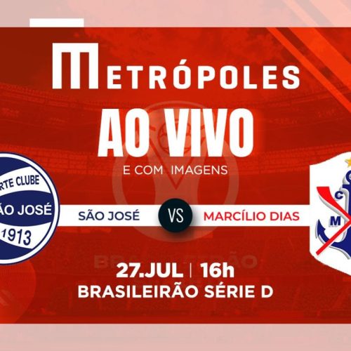 Série D: Como Assistir ao Vivo São José-RS x Marcílio Dias-SC com Transmissão Gratuita