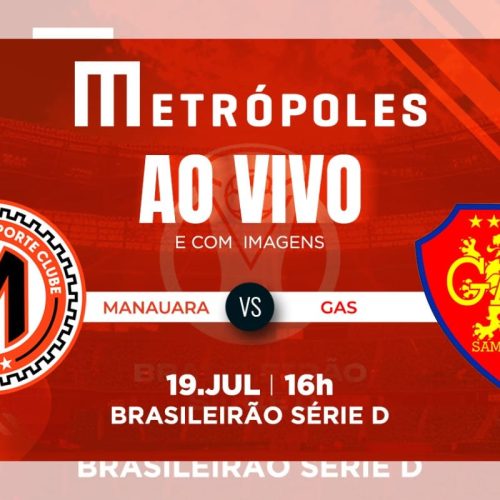 Série D: Transmissão ao Vivo de Manauara-AM vs GAS-RR