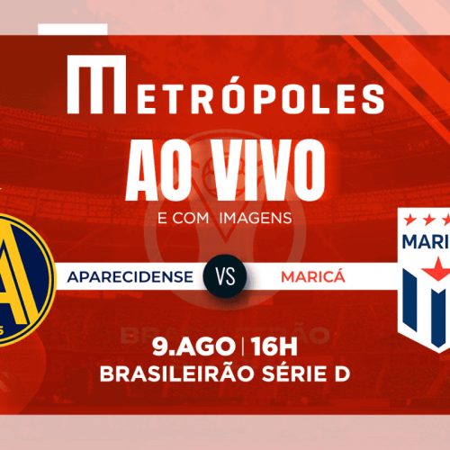 Série D: Transmissão Ao Vivo do jogo Aparecidense-GO x Maricá-RJ