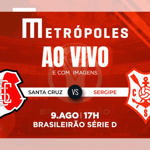 Série D: Transmissão Santa Cruz-PE x Sergipe-SE em Direto