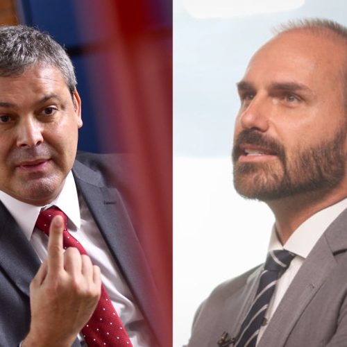 Solicitação de Prisão Preventiva: Lindbergh Farias Pede ao STF Medida contra Eduardo Bolsonaro