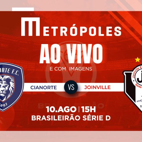 Transmissão ao Vivo: Veja Como Assinar e Assista Cianorte x Joinville Série D