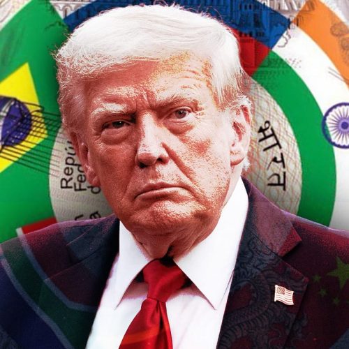Trump faz ameaça ao Brics: Promete taxas de 10% e dissolução do bloco