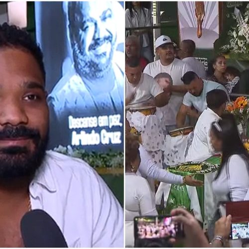 Velório Arlindo Cruz: O Significado do Branco nas Vestes de Parentes