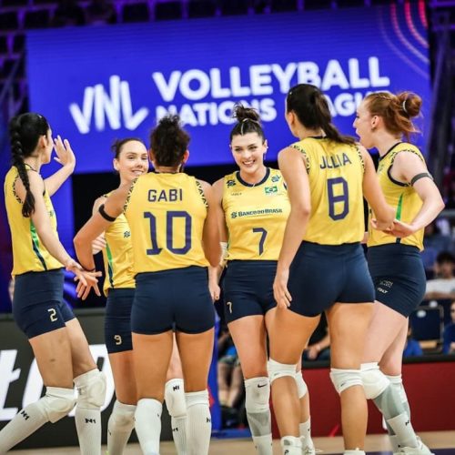 VNL: Brasil avança às semifinais e enfrenta forte rival na próxima fase